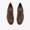 Emmet Easy Cola-Chelsea boots i semsket skinn for menn