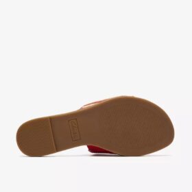 Erisia Strap2 rosa flate sandaler for kvinner