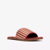 Erisia Strap2 rosa flate sandaler for kvinner
