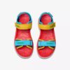 Flate sandaler for barn «Surfing Ace» med marineblått mønster Flate sandaler for barn «Surfing Ace» med marineblått mønster