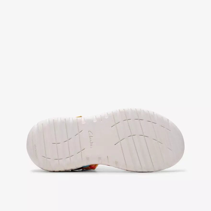 Flate sandaler for barn «Surfing Ace» med marineblått mønster Flate sandaler for barn «Surfing Ace» med marineblått mønster