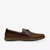 Flexway 2Eye seilersko for menn i brun nubuck
