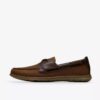 Flexway 2Eye seilersko for menn i brun nubuck