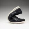 Flexway 2Eye seilersko for menn i marineblå nubuck