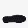 Flexway Step svarte, glatte Loafers for menn