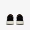 Goswell Tie – svart skinnsneaker for menn