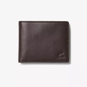 Herreklassisk Pebble Slimfold-lommebok, brun, USA