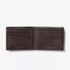 Herreklassisk Pebble Slimfold-lommebok, brun, USA