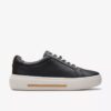 Hollyhock Walk-sneakers i svart skinn for kvinner