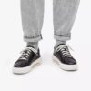 Hollyhock Walk-sneakers i svart skinn for kvinner