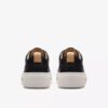 Hollyhock Walk-sneakers i svart skinn for kvinner
