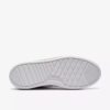 Hollyrose Zip hvite skinnsneakers for kvinner