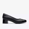 Iridessa May-pumps i svart skinn for damer