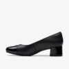 Iridessa May-pumps i svart skinn for damer