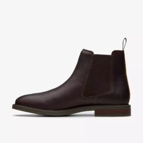 Jaxen Easy brune, tumlede Chelsea boots for menn