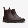 Jaxen Easy brune, tumlede Chelsea boots for menn