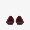 Jazmynn Gem Merlot ballerinasko i semsket skinn for damer