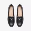 Juliet Echo-Loafers i svart skinn for damer