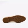 Juliet Mia slip-ons i kremfarget skinn for damer