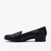 Juliet Mia slip-ons i svart skinn for damer
