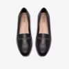 Juliet Mia slip-ons i svart skinn for damer