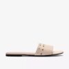 Kediri Mule 2 hvit sandal for kvinner