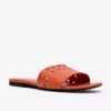 Kediri Mule2-sandaler for kvinner i oransje