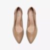 Kepley Cora-pumps i varm beige skinn for kvinner