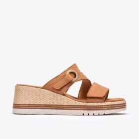 Kidiki Cove tan nubuck-kilehæler for damer