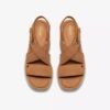 Kidiki Sun Tan nubuck-kilehæler for damer