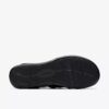 Kitly Ave flate sandaler i svart skinn for damer