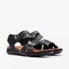 Kitly Ave flate sandaler i svart skinn for damer