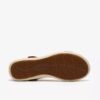 Kitly Gem flate sandaler i brent oransje skinn for damer