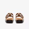 Kitly Pearl hvite flate sandaler for kvinner