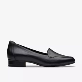 Krystine Lily slip-ons i svart skinn for damer
