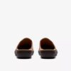 Laurieann Lux-tresko & mules i tan-farget skinn for damer