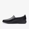 Lynell Edge Loafers i svart skinn for damer