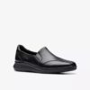 Lynell Edge Loafers i svart skinn for damer