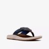 M Breeze Navy-flip-flop for menn