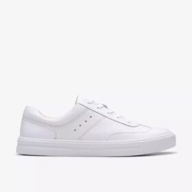 Makea Court hvite skinnsneakers for kvinner