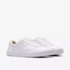 Makea Court hvite skinnsneakers for kvinner