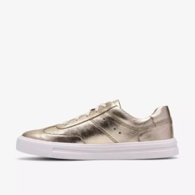 Makea Court Soft Gold-Sneakers for kvinner