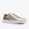Makea Court Soft Gold-Sneakers for kvinner