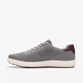 Mapstone Lace grå strikkede sneakers for menn