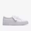 Mayhill Gåsko hvite skinnsneakers for kvinner
