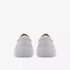 Mayhill Gåsko hvite skinnsneakers for kvinner