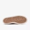 Mayhill Gåsko-sneakers for kvinner i beige semsket skinn