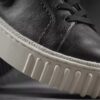Mayhill Walk-sneakers i svart skinn for kvinner