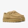 Meare Walla for kvinner. Wallabees i lønn-semsket skinn Meare Walla for kvinner. Wallabees i lønn-semsket skinn