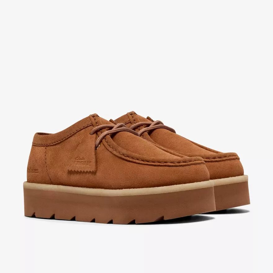 Meare Walla Mid Tan Suede Wallabees for kvinner Meare Walla Mid Tan Suede Wallabees for kvinner